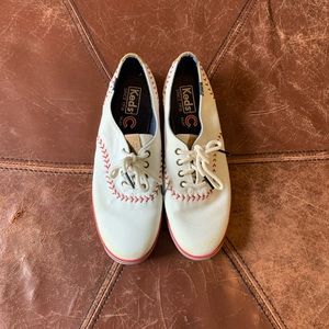 Like New Keds Cubs MLB Sneakers Size 7